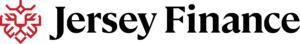 The logo for Jersey Finance, a member of the Financial Services Skills Commission